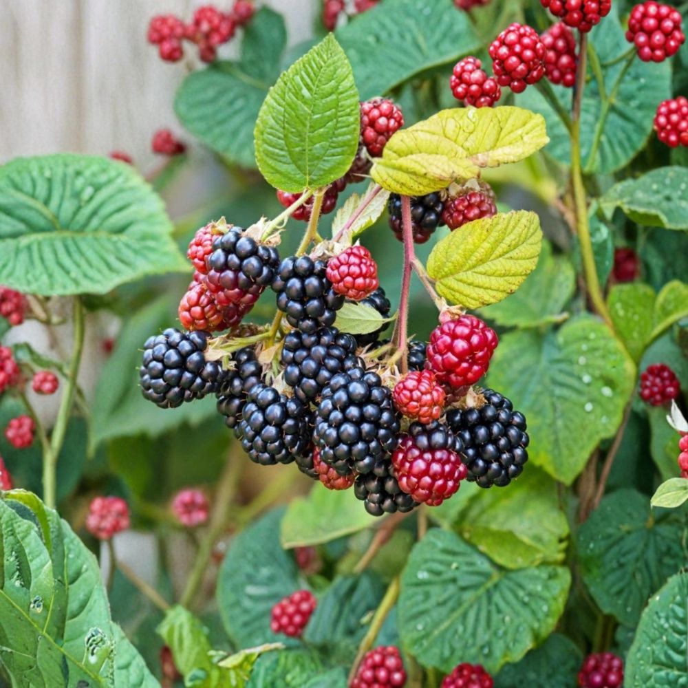 Wild Blackberry Cuttings Set of 15 | Edible Berry Plant | Fast Growing Bramble | Pollinator Friendly | No Pot