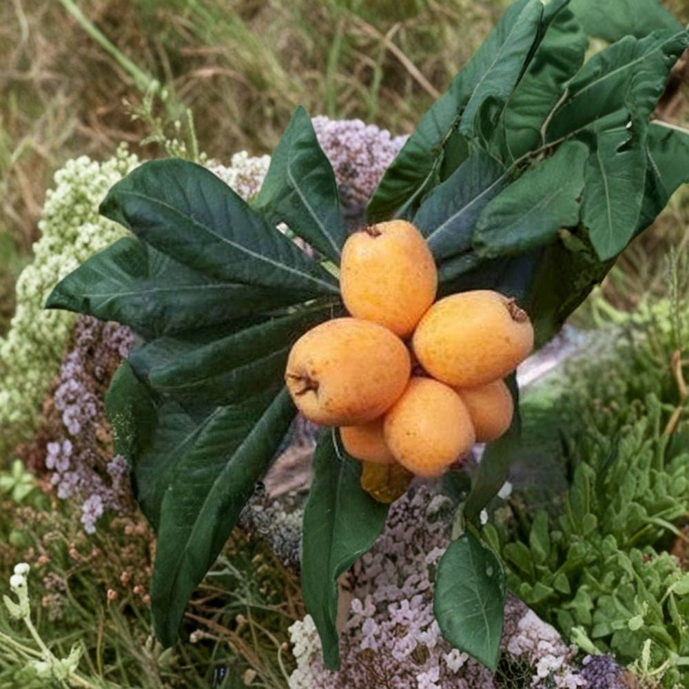 Big Jim Loquat – Eriobotrya japonica Live Seedling Tree | 1–2 Feet Tall | Shipped in 6 Inch Pot  Very Large Sweet Fruit | Cold Hardy | Self-Fertile Variety