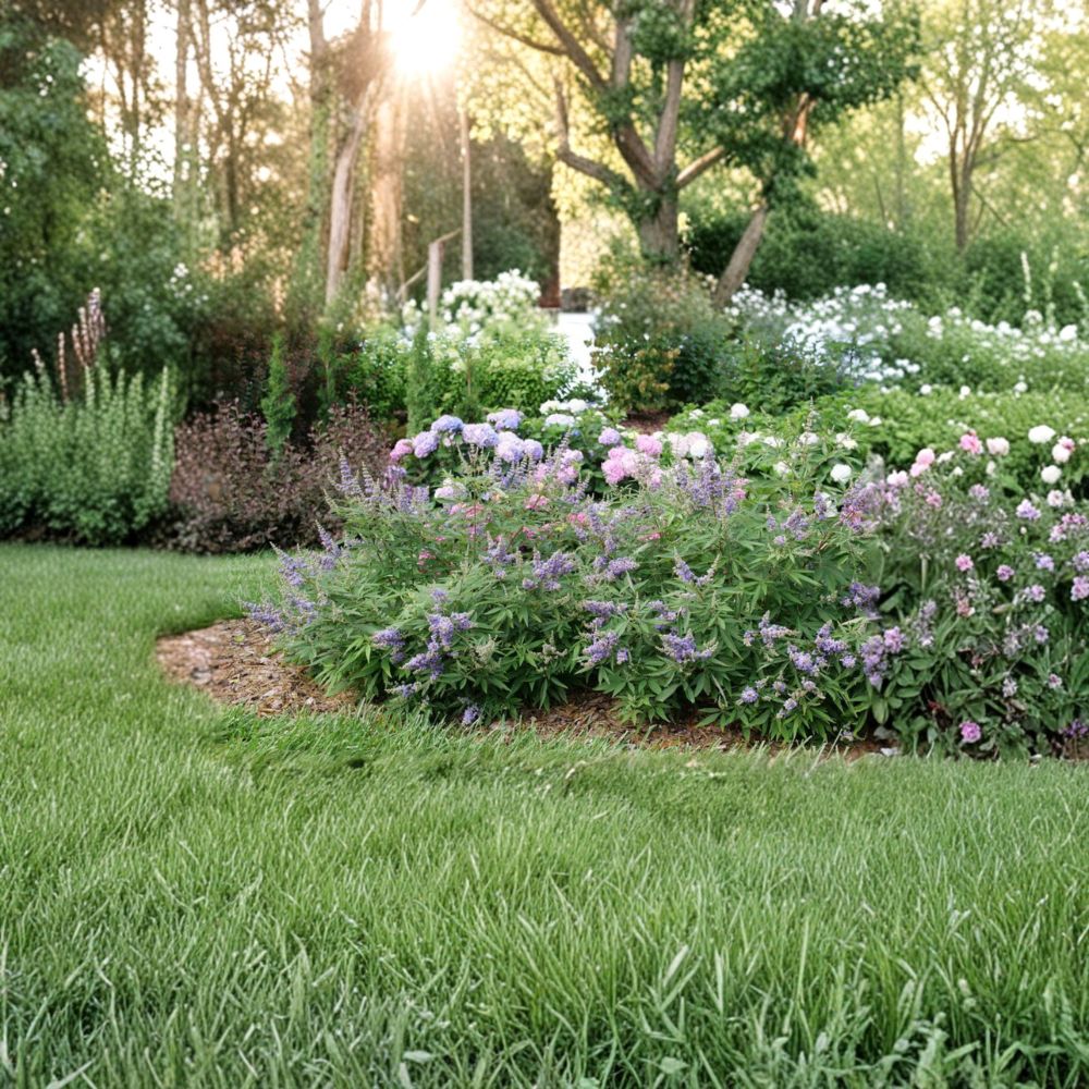 Vitex ‘Rock Steady’ – Chaste Tree Live Starter Plant | 10–16 Inches Tall | Dormant Flowering Shrub | Lavender Blue Blooms | Drought Tolerant Pollinator Plant