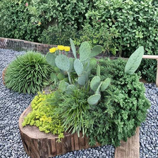 Eastern Prickly Pear Cactus Pads – Opuntia humifusa | 2 lbs Fresh Pads | Cold Hardy Succulent | Native Cactus | Easy to Grow