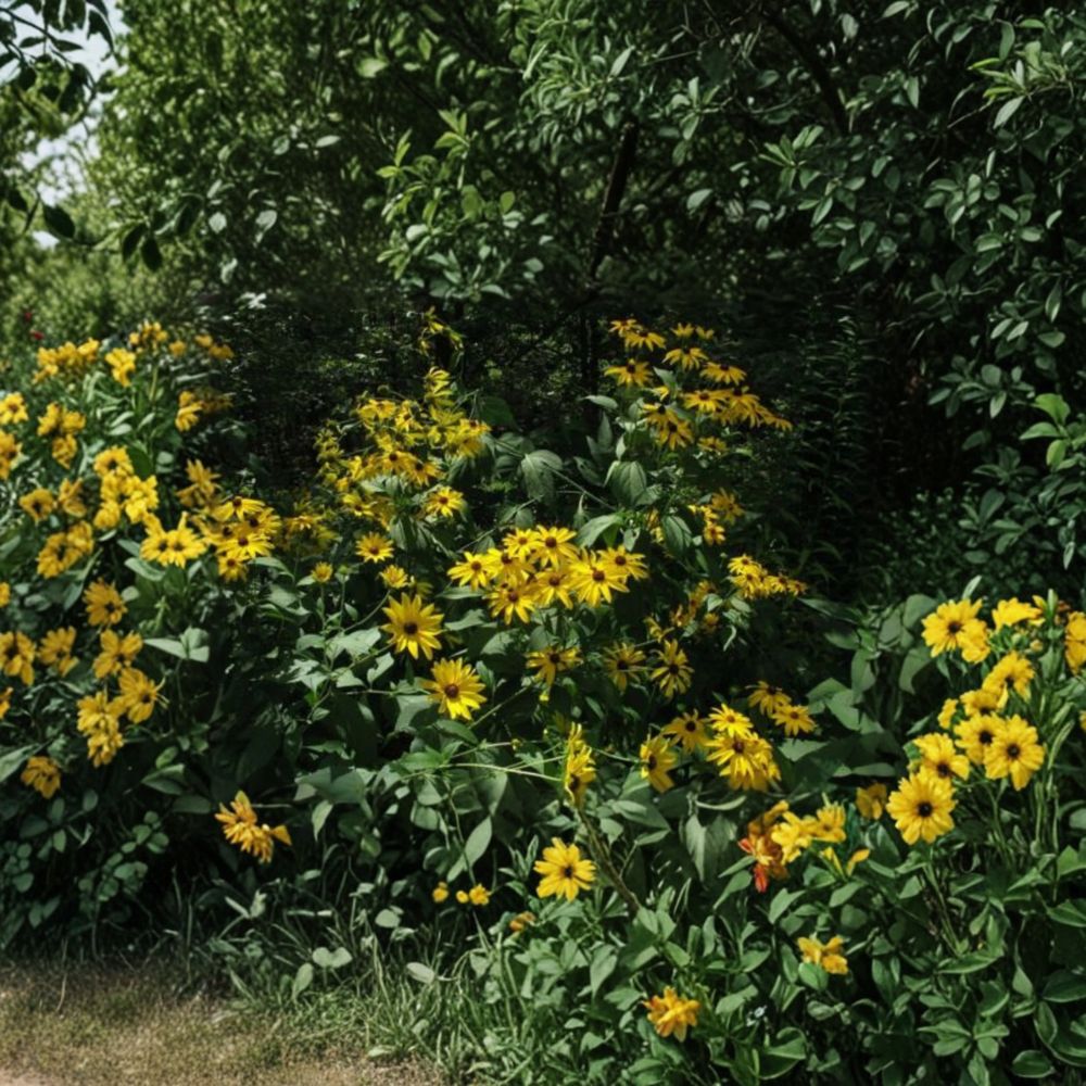 Rudbeckia subtomentosa – Sweet Coneflower Live Starter Plant | 6–10 Inches Tall | Yellow Daisy Flower Perennial | Pollinator Friendly Garden Plant | Hardy Native Flower