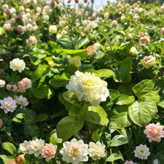 Grand Duke Jasmine – Jasminum sambac ‘Grand Duke’ Live Plant | 2 Feet Tall | Ships in 1 Gallon Pot  Highly Fragrant Double Blooms | Evergreen Tropical Shrub | Arabian Jasmine