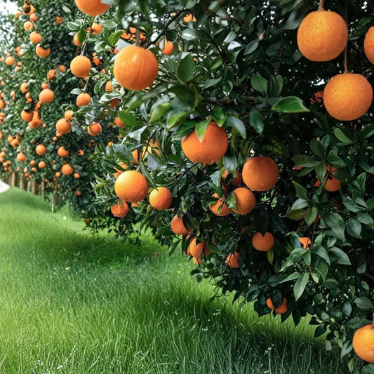 Orange Tree Scions – Citrus Live Cuttings | 4 Pack 6–8 Inch Fresh Scions | For Grafting or Rooting | Fruit Tree Starter | Easy to Grow
