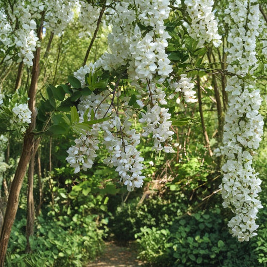 Black Locust – Robinia pseudoacacia 30 Seeds | Fast Growing Hardy Shade Tree  Fragrant White Blooms | Nitrogen Fixing | Drought & Cold Tolerant