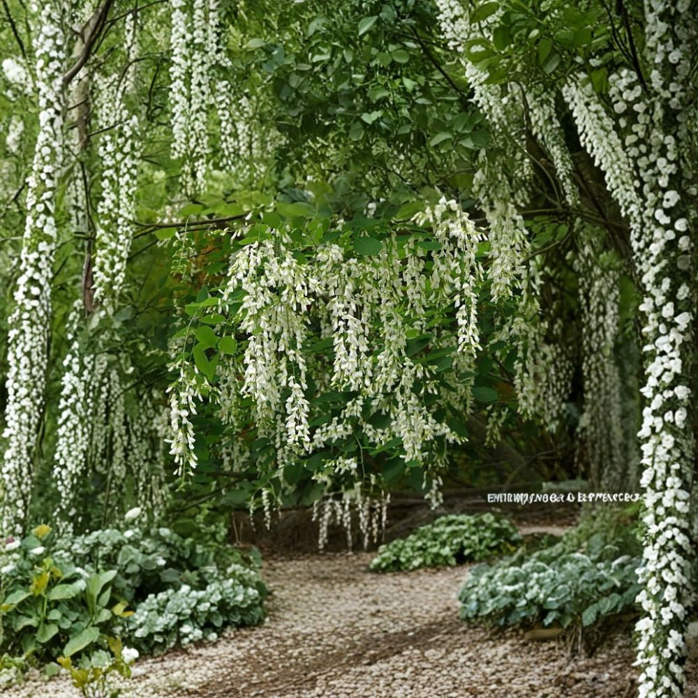 American Yellowwood – Cladrastis kentukea 120 Seeds | Hardy Deciduous Tree | Non-GMO  Fragrant White Blooms | Brilliant Fall Color | Native Shade Tree