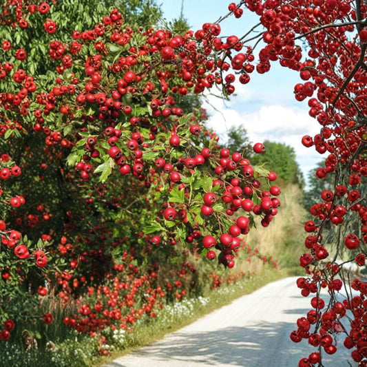 Single Seed English Hawthorn – Crataegus monogyna 20 Seeds | Hardy Flowering Tree  Showy Spring Blooms | Wildlife Friendly | Hedge & Bonsai Suitable