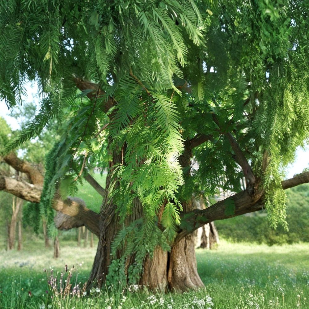 Dawn Redwood – Metasequoia glyptostroboides 1600 Tree Seeds | Fast Growing | Cold Hardy Zones 4–8  Fall Color Tree | Living Fossil | Ideal for Reforestation, Conservation & Large-Scale Planting