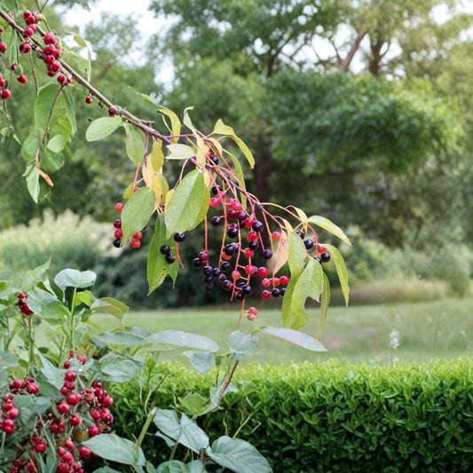 Black Cherry – Prunus serotina 60 Tree Seeds | Native Edible Cherry | Fast Growing Hardwood  Wildlife Habitat • Timber Tree • Beautiful Fall Color