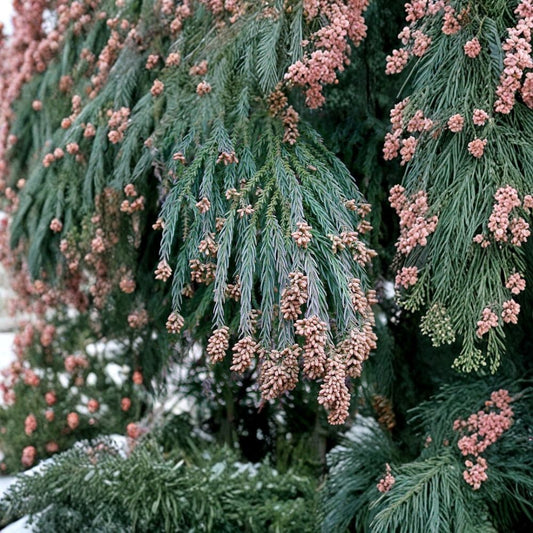 Japanese Red Cedar – Cryptomeria japonica 50 Seeds | Evergreen Conifer | Bonsai Friendly  Fast Growing Ornamental | Moist Soil Loving | Screen & Specimen Tree