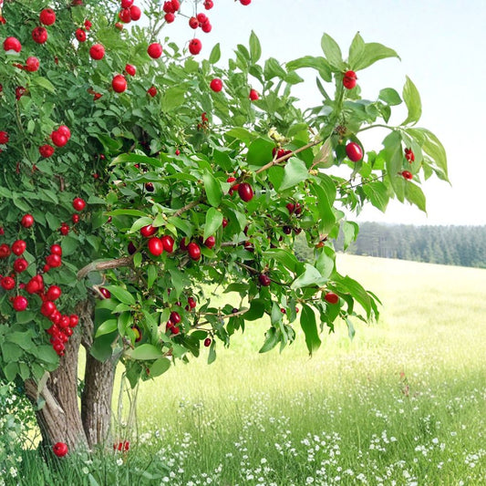 Cornelian Cherry Dogwood – Cornus mas | 120 Seeds Edible Fruit Tree | Early Yellow Blooms | Hardy & Ornamental