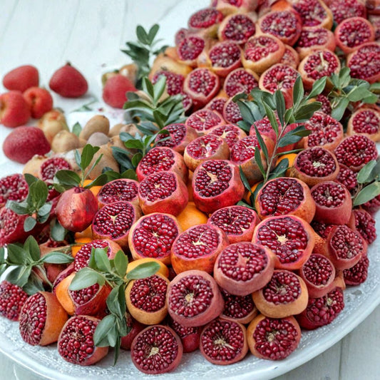 Pomegranate Tree – Punica granatum Seeds | 800 Seeds | Edible Fruit Shrub | Fast Growing | Heat & Drought Tolerant