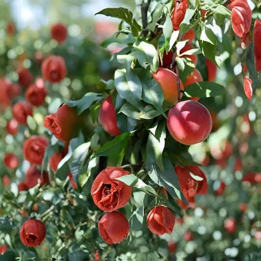 Nemaguard Peach – Prunus persica nemaguard Tree Seeds | 6 Seeds | Hardy Fast Growing Rootstock | Edible & Showy