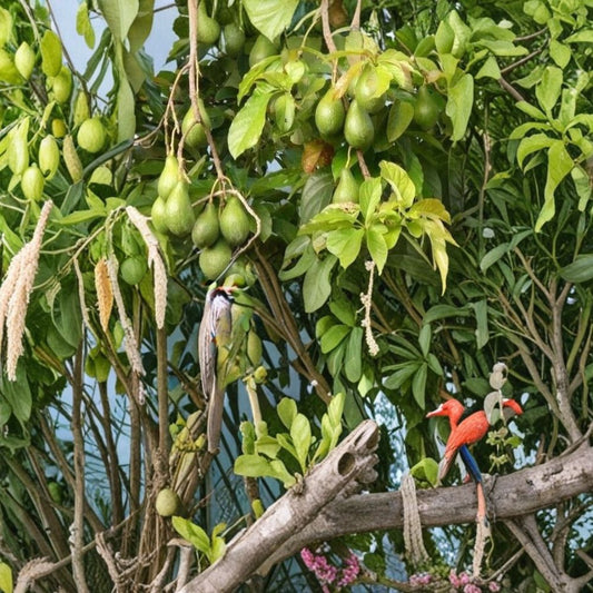 Hass Avocado Seeds – Persea americana Set of 3 Seeds | Easy to Grow | Home Garden Starter  Grow Your Own Avocado Tree | Beginner Friendly | Tropical Favorite