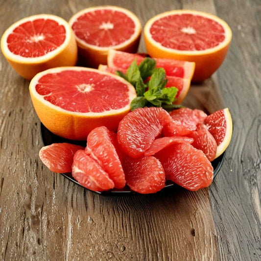 Ruby Red Grapefruit Seeds – Citrus paradisi Organic Seeds | 15 Rare Pink Grapefruit Seeds | Sweet Citrus Tree Starter | Garden & Container Plant