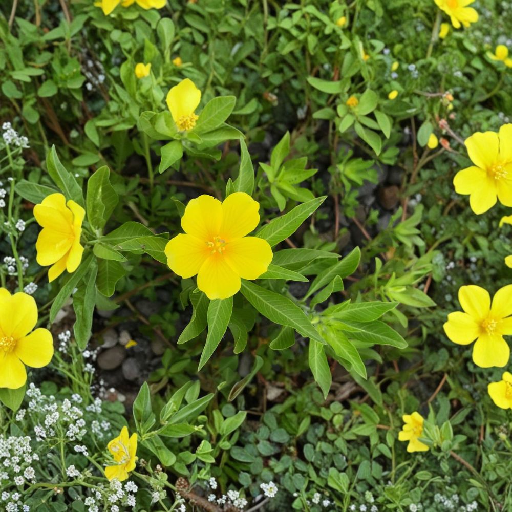 Creeping Primrose Pond Plant - 6 Fast-Growing Floating Plants - Excellent Shade for Ponds - (Ludwigia repens)