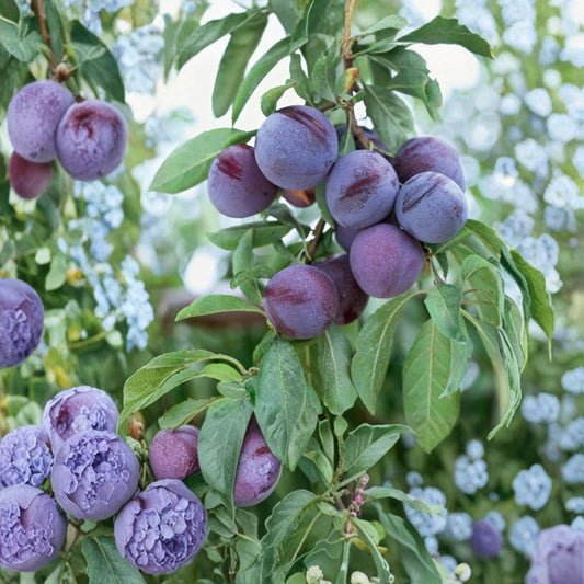 Methley Plum Scion Wood – Prunus salicina Grafting Cuttings | 6 Fresh Cuttings 4–8 Inches Long | Early Sweet Plum Variety | Fruit Tree Propagation