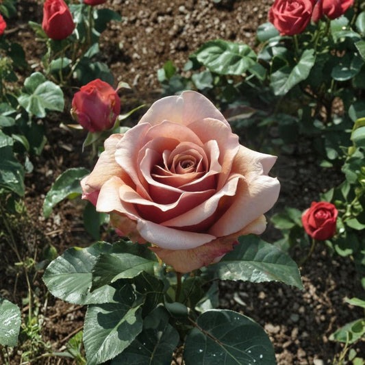 Mocha Mousse Rose – Rare Rose Cuttings | 3 Fresh Unrooted Cuttings | Mocha Brown Garden Rose | Cuttings for Rooting or Grafting