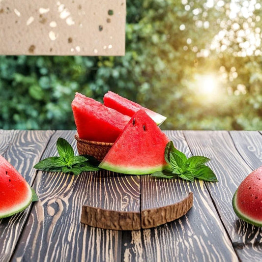 Japanese Black Densuke Watermelon Seeds – 5 Organic Seeds | Super Rare Japanese Melon Variety | Deep Black Rind | Exotic Garden Fruit