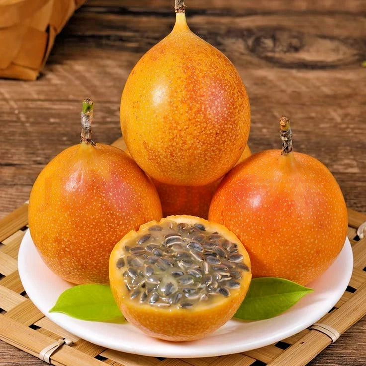 Konyal Sweet Granadilla (Passiflora ligularis) – 1,000+ Premium Seeds