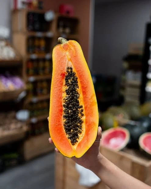 Red Prima Papaya Seeds (Carica papaya) – 150 Premium High-Yielding Sweet Red Papaya Seeds