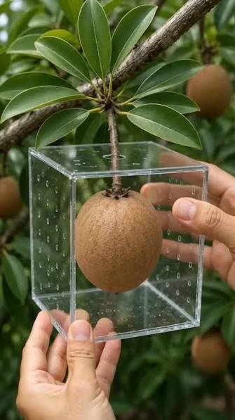 Sweet JNS Sapodilla (Chikoo) - Exotic Tropical Fruit Sapling