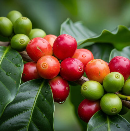 Komasti Coffee Seeds (Coffea arabica 'Komasti') – 2000+ Premium Fresh Bulk High-Yield Elite Indonesian Arabica Coffee Seeds for Planting