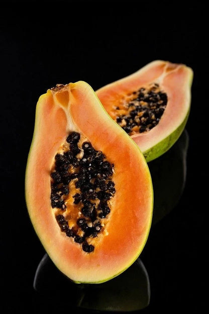 Diamond Head Hawaiian Papaya Seeds (Carica papaya / 150+ Premium Sweet Solo-Type Tropical Fruit Seeds) – Premium Exotic Botanical Specimen Plant Seeds for Planting