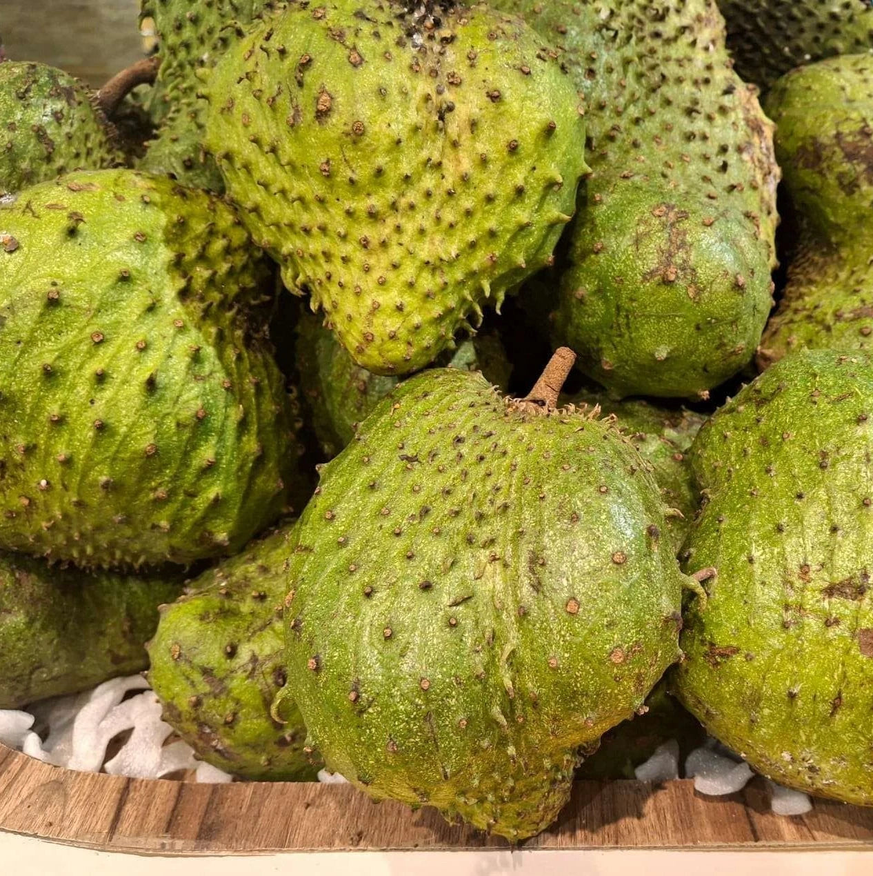 Premium Soursop Seeds var. Brazilian Sweet (Annona muricata 'Brazilian Sweet') – High-Yield Sweet Guanabana Fruit Seeds for Planting (100 Pcs)
