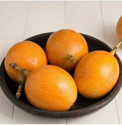 Exotic Passion Fruit Seeds var. Konyal Sweet (Passiflora ligularis) – Premium Sweet Granadilla Vine Seeds for Planting (150+ Pcs)