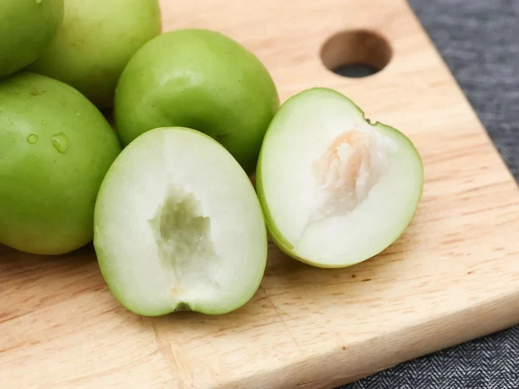 Green Jujube Seeds 120+ pcs (Ziziphus mauritiana) – Premium Certified Sidr Fruit Indian Jujube Sweet Fruit Tree Plant Seeds for Planting