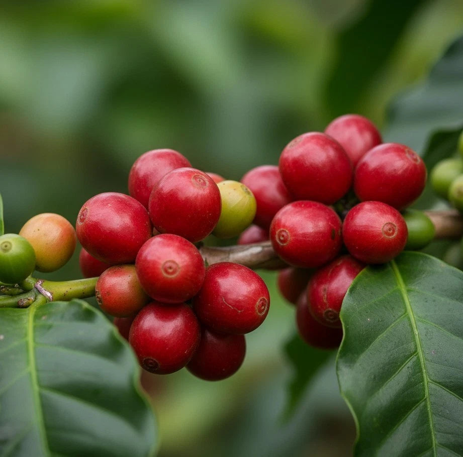 Samosir Coffee Seeds (Coffea arabica / canephora var. Samosir) – Rare Lake Toba Highland Specialty Coffee Beans for Planting and Cultivation