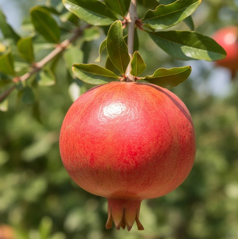 Red Indian Pomegranate Seeds (Punica granatum) – Premium Certified Sweet Exotic Fruit Tree Plant Seeds for Planting