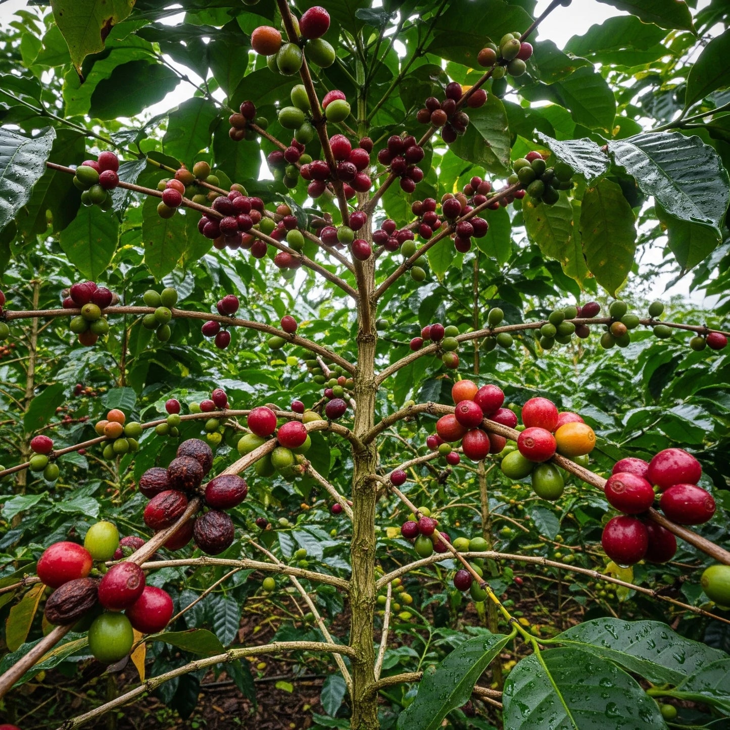 Maragogipe Coffee Seeds (Coffea arabica var. Maragogipe / "Elephant Bean" Giant Heirloom Selection) – Premium Gourmet Specialty Coffee Plant Seeds for Planting