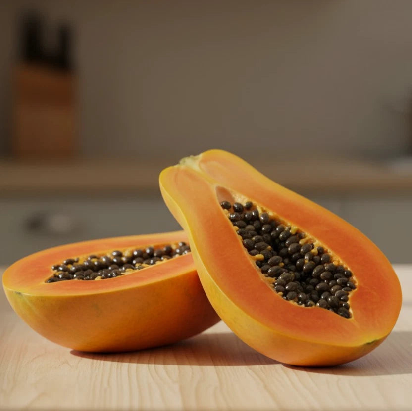 Diamond Head Papaya Seeds (Carica papaya) – Premium Certified High-Yield Sweet Diamond Head Papaya Fruit Tree Plant Seeds for Planting (100 Pcs)