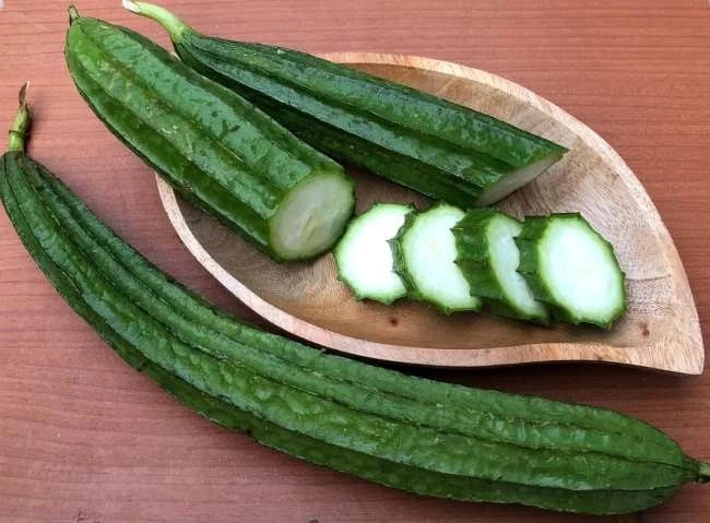Sponge Gourd Seeds (Luffa acutangula) – 1.000+ Premium Heirloom Angled Luffa Oyong Gambas Seeds for Planting