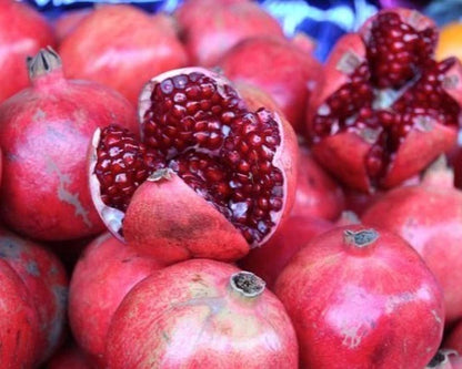 100+ Red Indian Pomegranate Seeds (Punica granatum var. Red Indian) – Premium Exotic Deep Red Orchard Fruit Plant Seeds for Planting