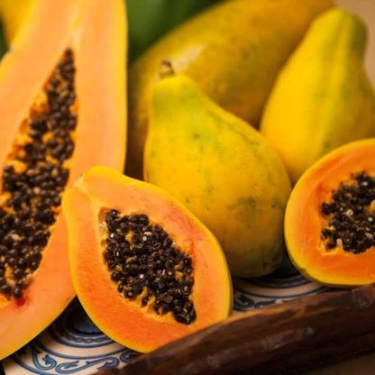 Extra Sweet Canary Papaya Seeds (Carica papaya) – High-Yield Tropical Fruit Seeds for Planting