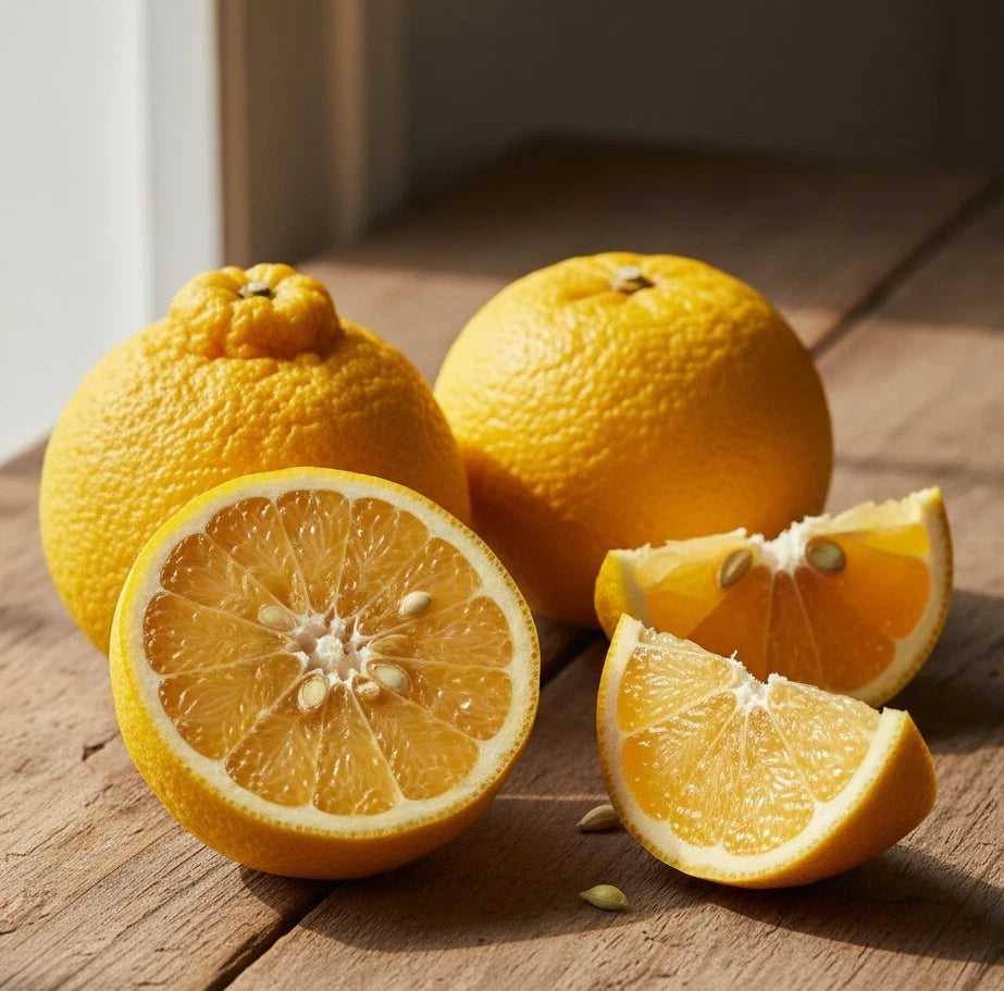 Sanbokan Orange Seeds (Citrus sulcata) – Certified Rare Citrus Fruit Seeds for Planting