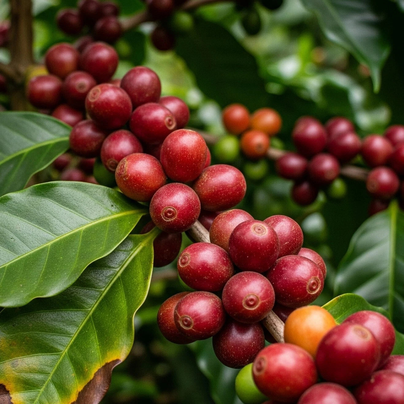 Borbor Coffee Seeds (120+ Bulk Seeds, Coffea arabica var. Borbor) – Premium Heirloom Specialty Coffee Plant Seeds for Planting