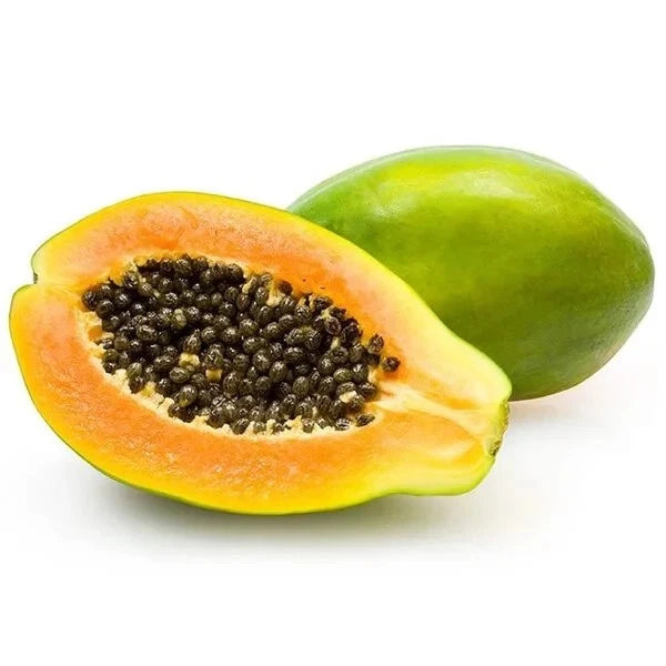 Premium 'Canary' Papaya Seeds (Carica papaya) – Elite Dwarf-Type Sweet Papaya Heirloom Seeds (150+ Count)