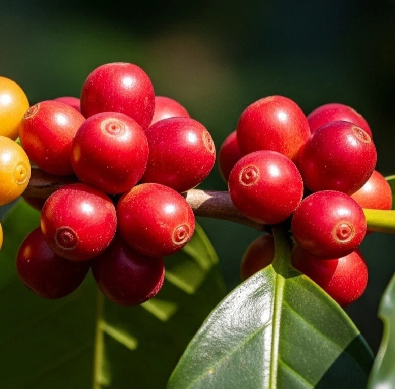BP542A Coffee Seeds (120+ Bulk Seeds, Coffea canephora var. BP542A) – Elite Indonesian Robusta High-Yield Gourmet Coffee Bean Plant Seeds for Planting