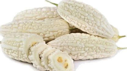 Long White Bitter Melon (Momordica charantia) – 20+ Premium Rare Heirloom Seeds