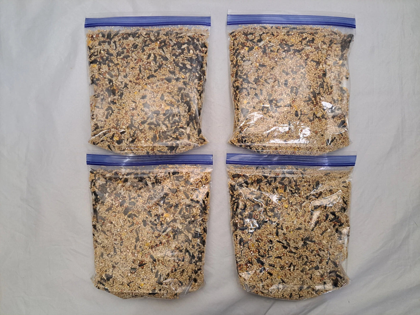 Dry Birdseed Mushroom Substrate 4 Quart Jars - Pre Measured Mycology Growing Medium for Fungi Cultivation