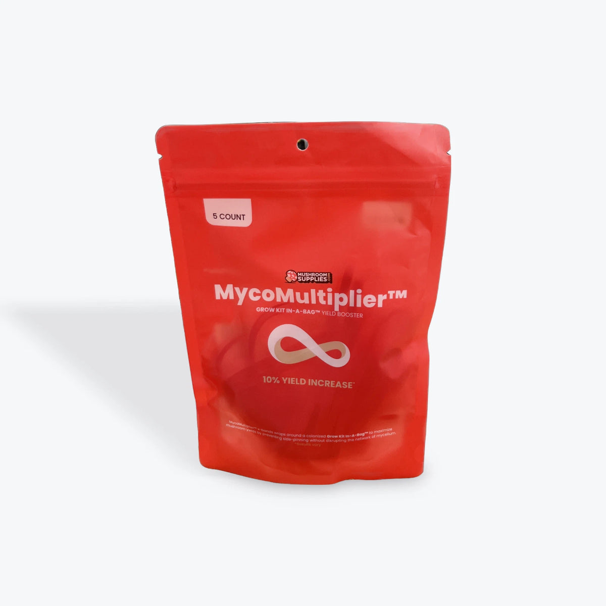 Mushroom Grow Bag Bands 5-Pack - MycoMultiplier X Bands for Humidity Control - Optimal Mushroom Growth Support Accessories