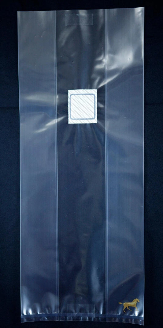 Unicorn 3T Mushroom Spawn Bags 100 Pack Gussetted 2.2 Mil Polypropylene with T Filter - High Efficiency 0.2 Micron