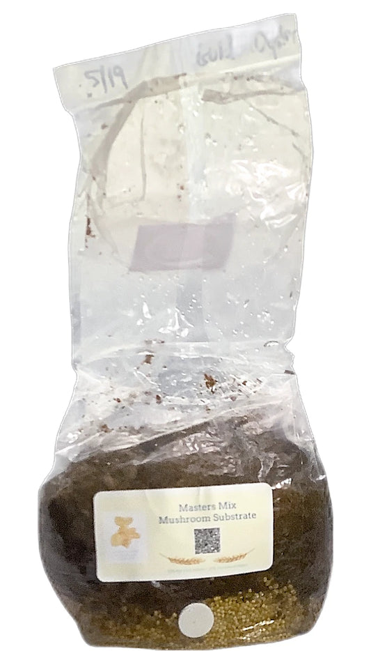 All-in-One Mushroom Grow Bag 5lb - Gourmet Mushroom Substrate - Self-Healing Injection Port - Great Lakes Mushroom Company