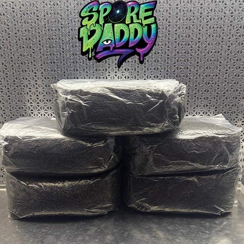 Sterilized Mushroom Substrate Bundle 25lbs CVG - Premium 5lb Bags for High Yields, Ideal for Mushroom Cultivation