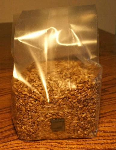 Sterilized Mushroom Grow Bags 1.1LB with Injection Port for Home Cultivation - Ideal for Gourmet Varieties