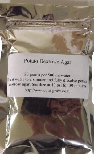 Dehydrated Potato Dextrose Agar 1/4 lb - Mycology Growing Media for Mushroom Mycelium Expansion - PDA for Fungi Cultivation