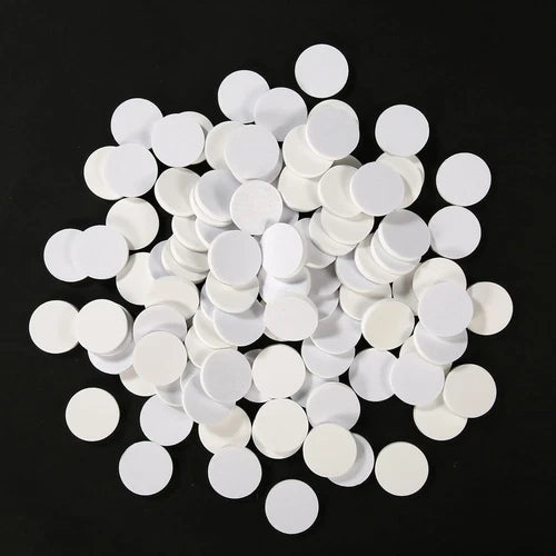 100Pcs Silicone Self-Healing Injection Ports 20mm for Mason Jar Lids & Spawn Bags - Durable & Easy to Use